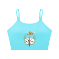 Spaghetti Strap Yoga Sports Bra