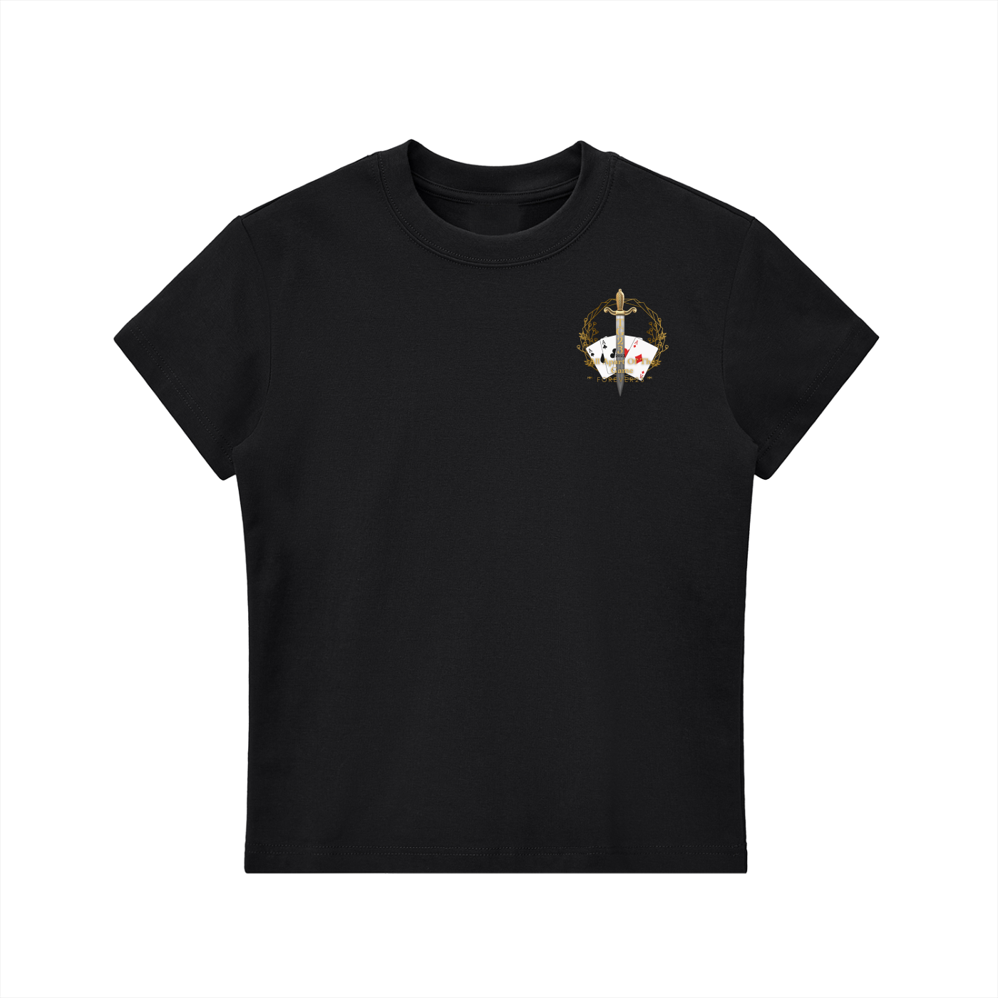Essential Bodycon Crewneck T-Shirt